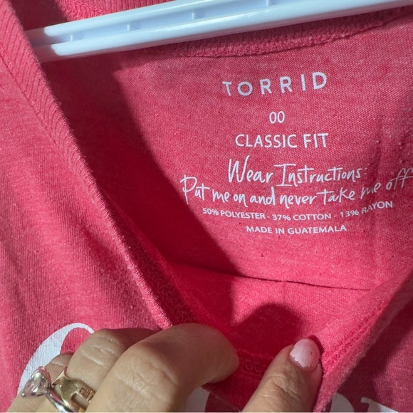 Torrid  Classic Fit Shirt Bundle Purple and Red Women Size 0X - Picture 5 of 10